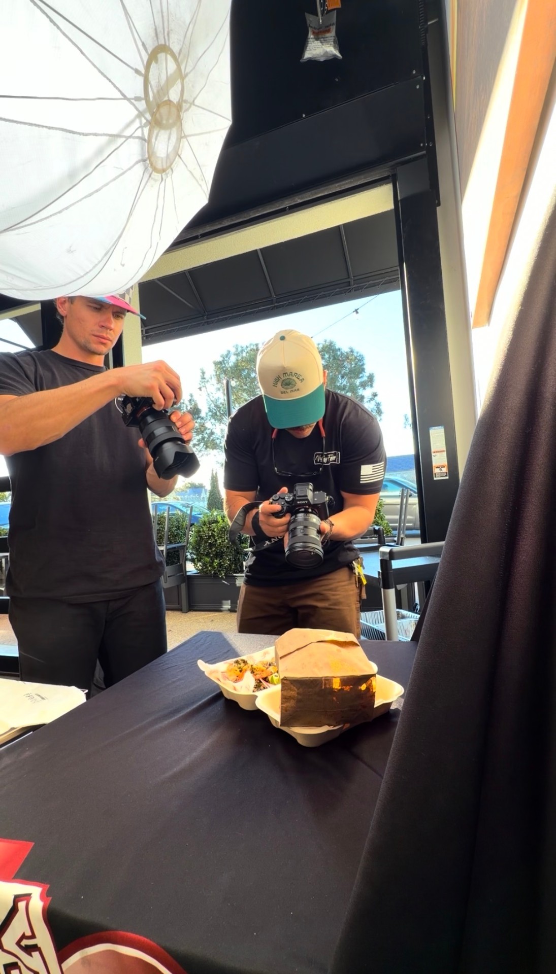 On Set at High Marea — Behind the Scenes